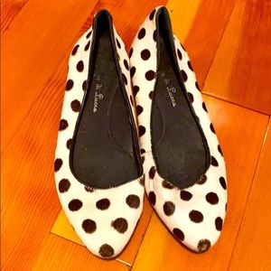 Cowhide flats
